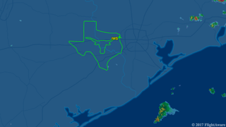 Pilot Draws A Texas Longhorn Inside A Big Texas Outline Right Over Texas
